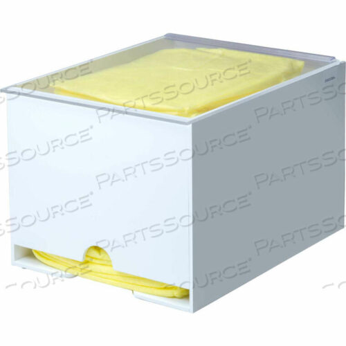 OEM#: 5202-WLAB ДИСПЕНСЕР ДЛЯ ПАЛЬТО/ПЛАТЬЯ/ХАЛАТА/ИЗОЛЯЦИОННОГО ХАЛАТА С ПРОЗРАЧНОЙ КРЫШКОЙ, 13 Л от Horizon Mfg Enterprises, Inc.