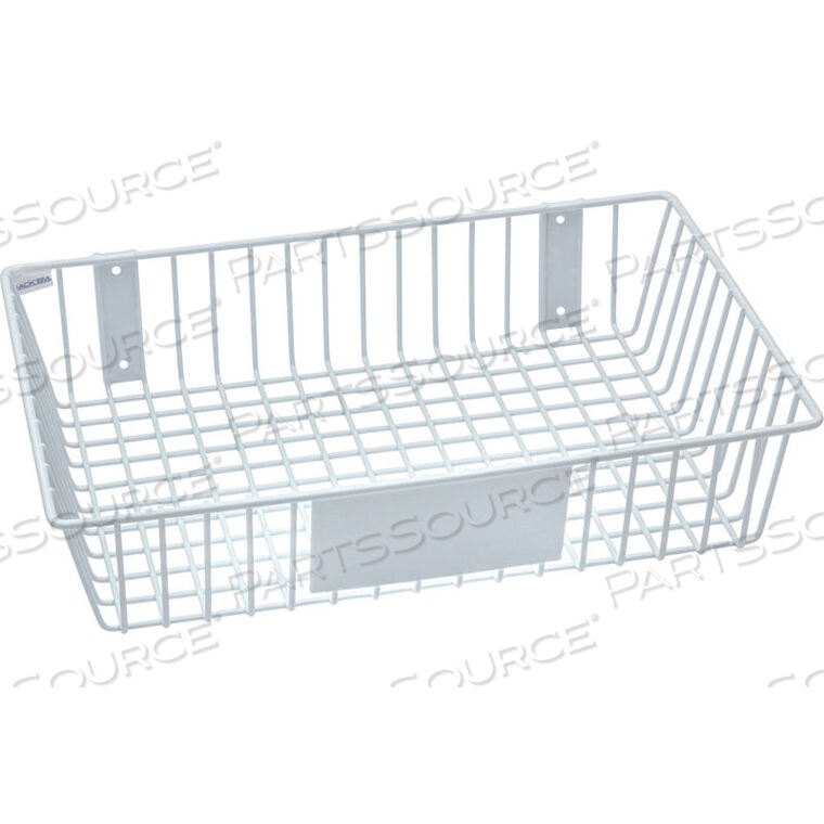 OEM#: 9179-WRACKEM MOUNT ANYWHERE WIRE BASKET 18W X 12D X 4H WHITE от Horizon Mfg Enterprises, Inc