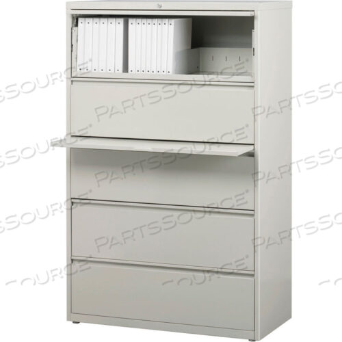 OEM#: 14993HL10000 СЕРИЯ БОКОВАЯ ПАПКА ШИРИНОЙ 36 С 5 ЯЩИКАМИ - СВЕТЛО-СЕРЫЙ от Hirsh