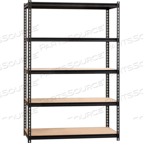 OEM#: 20993IRON HORSE HEAVY DUTY STORAGE RACK, 48WX18DX72H, 5 ПОЛОК, 2300LBS CAP, BLK от Hirsh