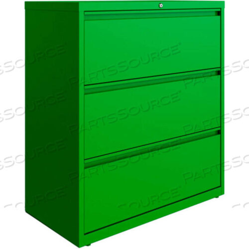 OEM#: 24253HL10000 СЕРИЯ БОКОВАЯ ПАПКА ШИРИНОЙ 36 С 3 ЯЩИКАМИ - SCREAMIN GREEN от Hirsh