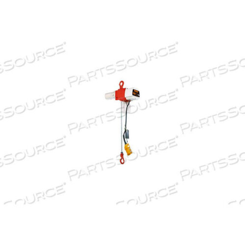 OEM#: ED525DS-10-120VED 1/4 ТОННЫ, ДВУХСКОРОСТНАЯ ЭЛЕКТРИЧЕСКАЯ ЛЕБЕДКА С ЦИЛИНДРОМ УПРАВЛЕНИЯ, 10 ПОДЪЕМОВ, 44/10 FPM, 120 В от Harrington
