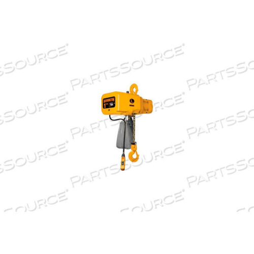 OEM#: NER005L-15-460VNER 1/2 ТОННЫ, ЭЛЕКТРИЧЕСКАЯ ЦЕПНАЯ ТАЛЬ С КРЮКОВОЙ ПОДВЕСКОЙ, 15 ПОДЪЕМ, 15 ФУТОВ В МИНИМУМ, 460 В от Harrington
