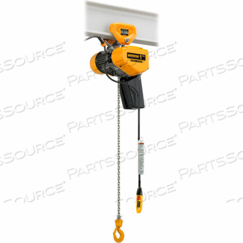 OEM#: SEQP005SD-20-115V-CCSEQ ЦЕПНАЯ ТАЛЬ ДВУХСКОРОСТНАЯ, ГРУЗОПОДЪЕМНОСТЬ 1/2 ТОННЫ, ТОЛКАЕМАЯ ТЕЛЕЖКА, 20 ПОДЪЕМОВ, 25/4.2 FPM 115 В от Harrington