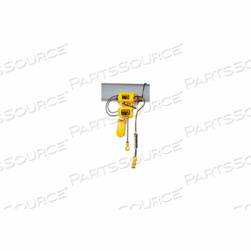 OEM#: SNERM030C-L-10-115VSNER 3-ТОННАЯ ЭЛЕКТРИЧЕСКАЯ ЦЕПНАЯ ТАЛЬ С МОТОРНОЙ ТЕЛЕЖКОЙ, 10 ПОДЪЕМОВ, 3,5 ФУТА В МИН, 115 В от Harrington