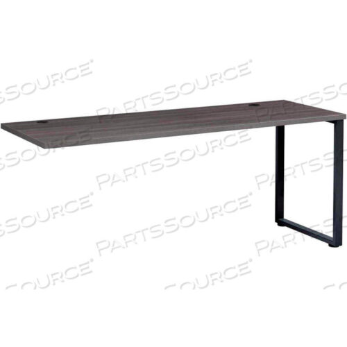 OEM#: 695606INTERION OPEN PLAN RETURN DESK - 48W X 24D X 29H - УГОЛЬНАЯ СТОЛЕШНИЦА С ЧЕРНЫМИ НОЖКАМИ от Hirsh