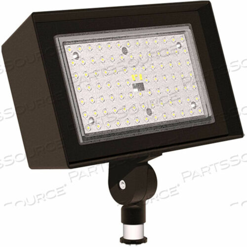 OEM#: RFL3-40-5K-PCУЛИЧНЫЙ СВЕТОДИОДНЫЙ ПРОЖЕКТОР RATIO DUSK-TO-DAWN, 4800 л, 34 Вт, 50 К, ШИРОКИЙ ДИАПАЗОН, KNUCKLE MT, 120–277 В от Hubbell Power Systems