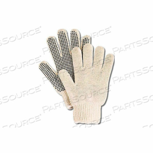 ПЕРЧАТКИ COMFIWEAR В ГОРИЗОНТАЛЬНОМ ВИДЕ С ПЛАСТИКОВЫМИ ТОЧКАМИ, НАТУРАЛЬНЫЕ, ОДИН РАЗМЕР, 1 ДЮЖИНА