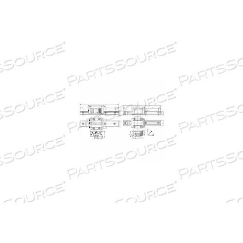 OEM#: TW-04-12DRYLIN-T ПОЛИМЕРНАЯ МИНИ-НАПРАВЛЯЮЩАЯ ПРОФИЛЯ - РАЗМЕР 12 от igus