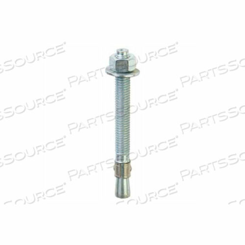 КРАСНАЯ ГОЛОВКА - 1/2 X 5-1/2 КЛИНОВЫЙ АНКЕР - СТАЛЬ - ЦИНК - СДЕЛАНО В США