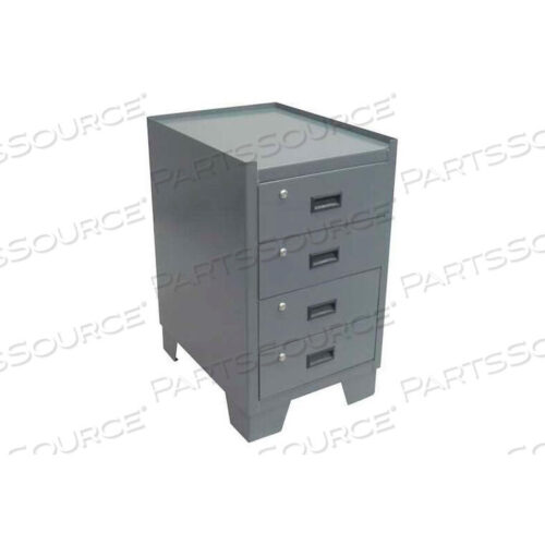 OEM#: JS218GPQQHEAVY DUTY NARROW CABINET - 4 DRAWER, 18W X 24D X 33H by Jamco