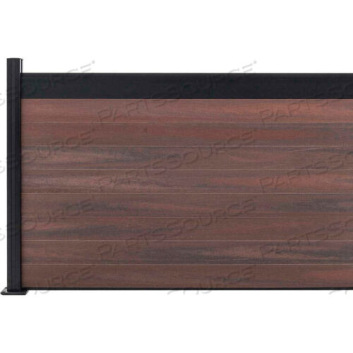 OEM#: EF ES1224ESTATE 6W X 4H BLACK ROSE АЛЮМИНИЕВАЯ/КОМПОЗИТНАЯ ГОРИЗОНТАЛЬНАЯ СЕКЦИЯ ДЛЯ ОГРАЖДЕНИЯ - МОНТАЖ НА ПОВЕРХНОСТЬ от Jewett Cameron Companies