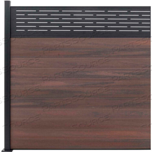 OEM#: EF LS1226LATTICE TOP 6W X 6H BLACK ROSE ALUMINIUM/COMPOSITE ГОРИЗОНТАЛЬНАЯ СЕКЦИЯ АДДЕР ДЛЯ ОГРАЖДЕНИЯ - ПОВЕРХНОСТЬ MT от Jewett Cameron Companies