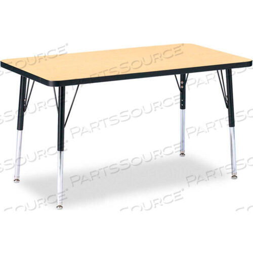 OEM#: 6478JCA011СТОЛ ДЛЯ РАЗВЛЕЧЕНИЙ BERRIES ПРЯМОУГОЛЬНЫЙ, 24 Ш X 36 Д X 24-31 В, КЛАССИЧЕСКИЙ КЛЕН от Jonti-Craft Inc