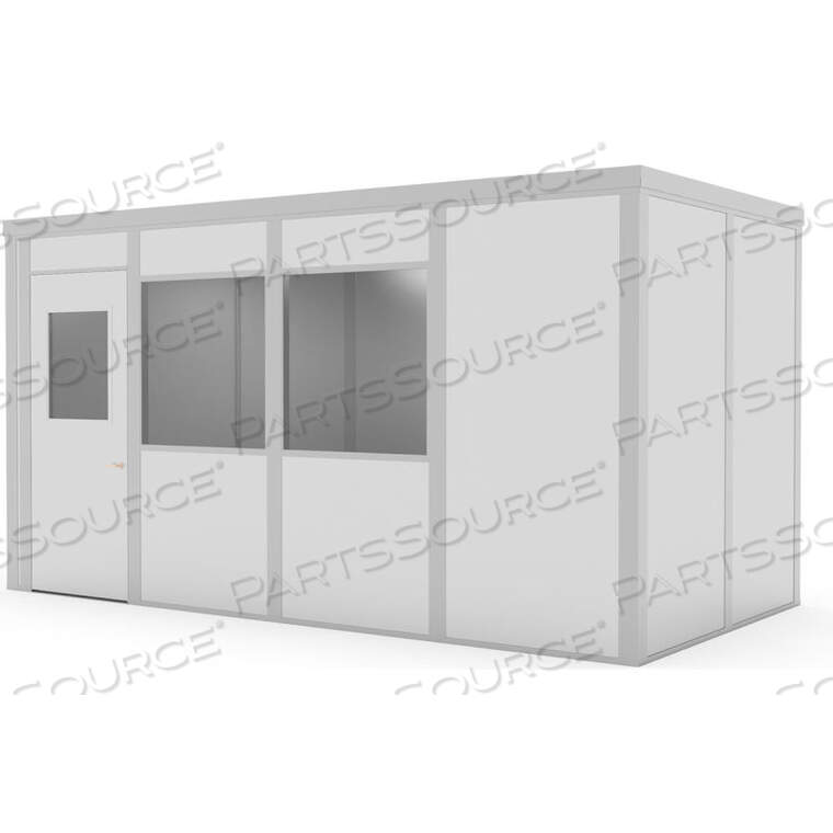 OEM#: GPL816DWCLASS A, 8X16, 4 СТЕНА, 2 ОКНА, ДВЕРЬ С ДЕРЕВЯННОЙ ОБРАБОТКОЙ ЦВЕТА СВЕТЛОГО ДУБА, СЕРЫЕ СТЕНЫ от Porta-King