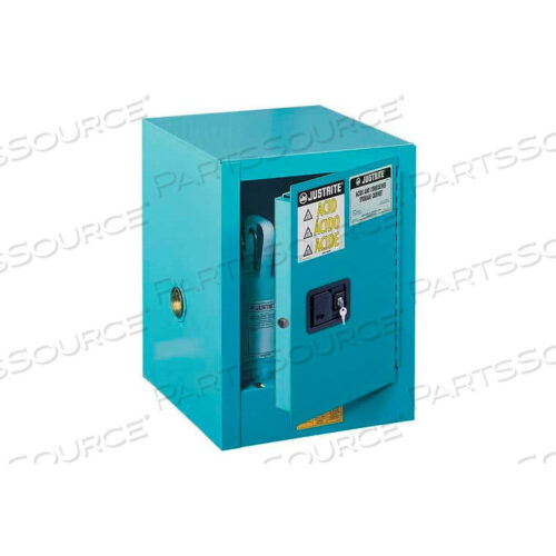 OEM#: 89042224 ГАЛЛОНА 1 ДВЕРЦА, САМОЗАКРЫВАЮЩАЯСЯ, СТОЛЕШНИЦА, КИСЛОТНЫЙ ШКАФ, 17 Ш X 17 Г X 22 В, СИНИЙ от Justrite