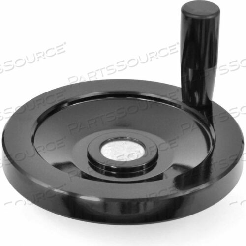 ПЛАСТИКОВЫЙ ЦЕЛЬНЫЙ ДИСКОВЫЙ МАХОВИК С РУЧКОЙ ОБОРОТА - ДИАМЕТР 1,97 X НАПРАВЛЯЮЩЕЕ ОТВЕРСТИЕ 0,16