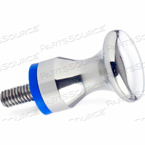 ГИГИЕНИЧЕСКИЙ ДИЗАЙН, РУЧКА В ФОРМЕ ТАЛИИ - РЕЗЬБОВОЙ ШПИЛЬКА - M6 - ПОЛИРОВАННАЯ