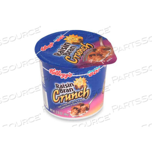 ХЛОПЬЯ В ЧАШКЕ, ОТРУБИ С ИЗЮМОМ, 2,8 УНЦИИ, 6 ШТУК В УПАКОВКЕ