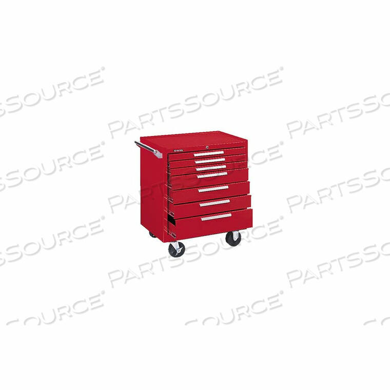 OEM#: 297XRK2000 СЕРИЯ 29Ш X 20Г X 35В 7 ЯЩИКОВ КРАСНЫЙ ШКАФ НА РОЛИКАХ от Kennedy Manufacturing