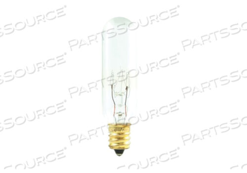 Заменяет Bulbrite 707115ЛАМПА, 15 Вт, 130 В, E12, СВЕЧЕР, T6, 2700 К, 100, 2500 HR