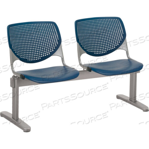 OEM#: 2300BEAM2-P03BEAM SEATING ГОСТЕВЫЕ КРЕСЛА - 2 МЕСТНЫЕ - ТЕМНО-СИНИЕ от KFI