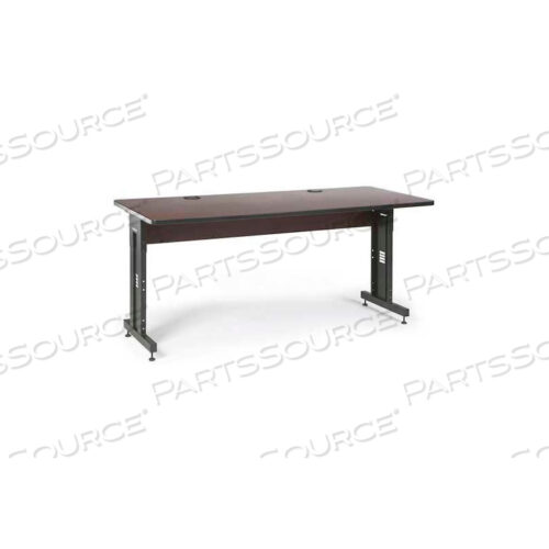 OEM#: 5500-3-004-36CLASSROOM TRAINING TABLE - ADJUSTABLE HEIGHT - 30 X 72 - AFRICAN MAHOGANY by Kendall Howard LLC