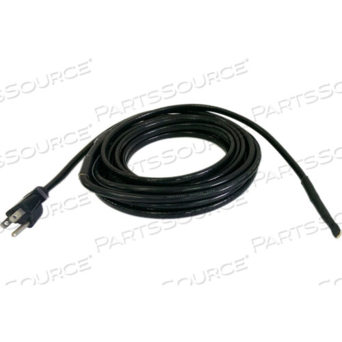 КАБЕЛЬ ДЛЯ АНТИОБЛЕДЕНИТЕЛЯ КРЫШИ И ЖЕЛОБА, ПОСТОЯННАЯ МОЩНОСТЬ, ВСТАВКА - 120 В 500 Вт 100