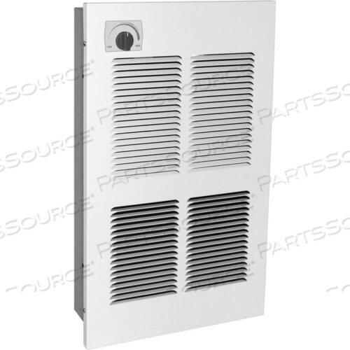 OEM#: EFW2440-MW-T-WНАСТЕННЫЙ ОБОГРЕВАТЕЛЬ С ПРИНУДИТЕЛЬНОЙ ПОДАЧЕЙ ВОЗДУХА И ВСТРОЕННЫМ ТЕРМОСТАТОМ БЕЛЫЙ 240 В 4000 Вт от King Electric Mfg
