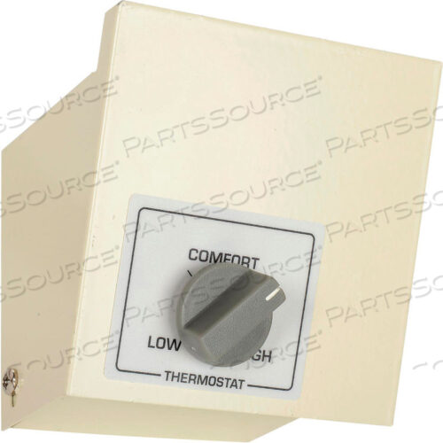 THERMOSTAT KIT DOUBLE POLE ALMOND FOR KCV SERIES