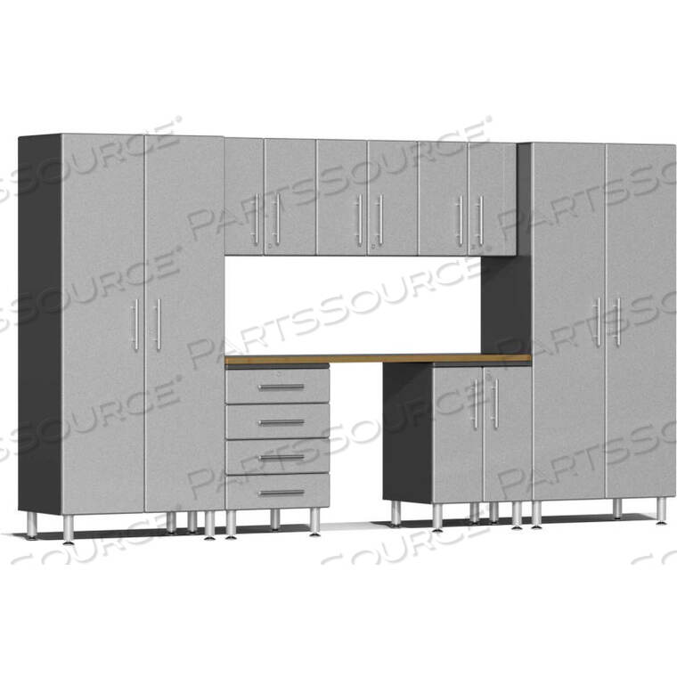 OEM#: UG22082SULTI-MATE GARAGE 2 SERIES 8-PIECE CABINET SET 142 X 21 X 80 SILVER от Sublime Kitchen And Garage Cabinets Inc