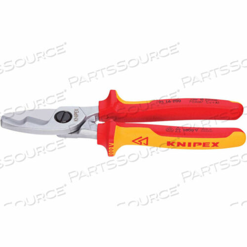 OEM#: 95 16 200НОЖНИЦЫ ДЛЯ ИЗОЛИРОВАННОГО КАБЕЛЯ-1000 В 8 OAL от Knipex