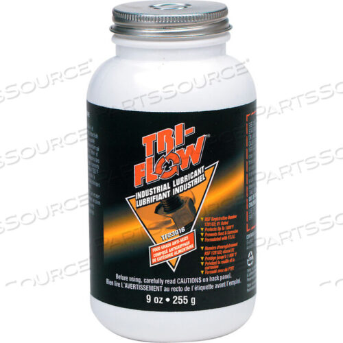 OEM#: TF230151ПИЩЕВАЯ ПРОТИВОЗАДИРНАЯ СМАЗКА С ПТФЭ, 9 УНЦИЙ. Банка с кисточкой от Tri-Flow