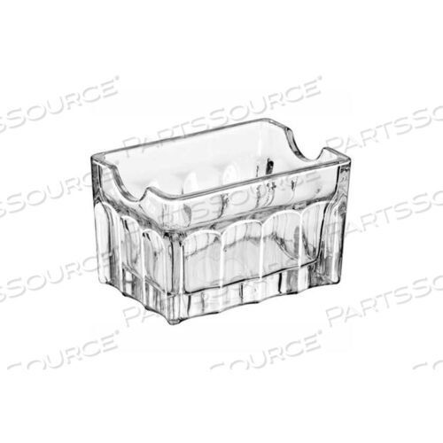 СТЕКЛЯННЫЙ ДЕРЖАТЕЛЬ ДЛЯ ПАКЕТИКОВ САХАРА 3,5 СЛ, 24 ШТ.