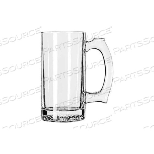 ПИВНОЙ СТЕКЛО, КРУЖКА 12 УНЦИЙ, ПРОЗРАЧНЫЙ, УПАКОВКА 12 ШТ.