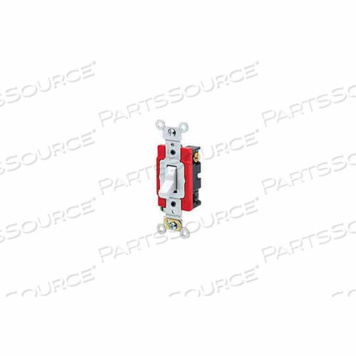 OEM#: 1222-2W1222-2W 20A, 120/277V, ДВУХПОЛЮСНЫЙ БЕСШУМНЫЙ ВЫКЛЮЧАТЕЛЬ ПЕРЕМЕННОГО ТОКА, БЕЛЫЙ от Leviton