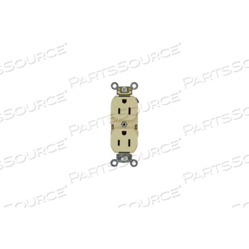 OEM#: 5262-SI15A, 125 В, ДВУХСТОРОННЯЯ РОЗЕТКА, САМОЗАЗЕМЛЕНИЕ, ЦВЕТ СЛОНОВАЯ КОСТЬ от Leviton