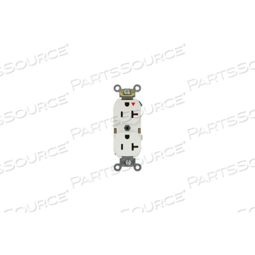 OEM#: 5362-IGW5362-IGW 20A, 125 В, ДВОЙНАЯ РОЗЕТКА, ИЗОЛИРОВАННОЕ ЗАЗЕМЛЕНИЕ, БЕЛАЯ от Leviton