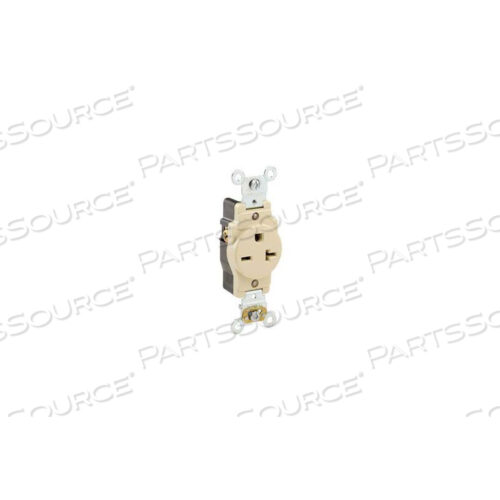 OEM#: 5461-I20A, 250 В, ОДИНАРНАЯ РОЗЕТКА, ЦВЕТ СЛОНОВАЯ КОСТЬ от Leviton