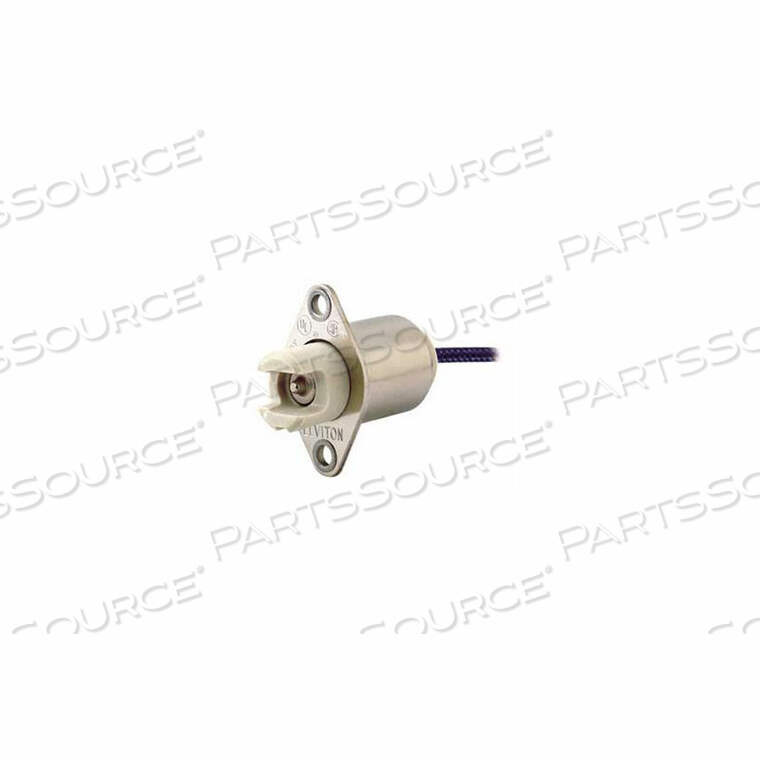 OEM#: 554R7S RX7S BASE, PLUNGER, KEYLESS, INCANDESCENT LAMPHOLDER - MIN КОЛ-ВО 7 от Leviton