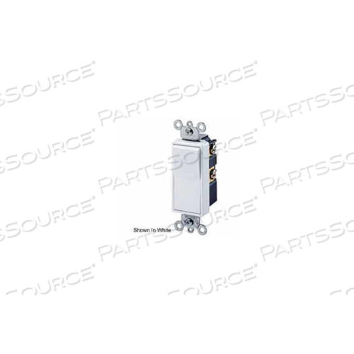 OEM#: 5604-2W5604-2W 15A, 120/277V, 4-позиционный бесшумный переключатель переменного тока DECORA, белый от Leviton