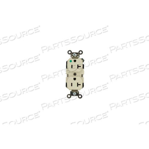 OEM#: 566215A, 250 В, ДВОЙНАЯ РОЗЕТКА, КОРИЧНЕВАЯ - МИН. КОЛ-ВО 13 от Leviton