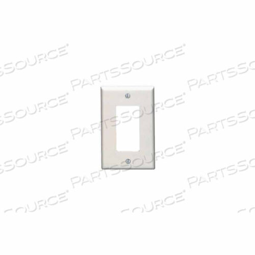 OEM#: 80601-W1-GANG DECORA/GUCCI DEVICE DECORA, MIDWAY, THERMOSET, БЕЛЫЙ от Leviton