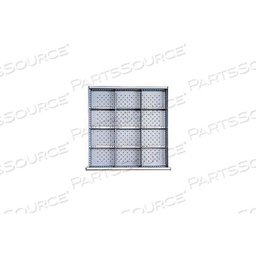 OEM#: DR212-100SC РАСПОЛОЖЕНИЕ ЯЩИКОВ, 12 ОТСЕКОВ 7,5 Ш X 3 В от Lista International Corporation (Северная Америка)