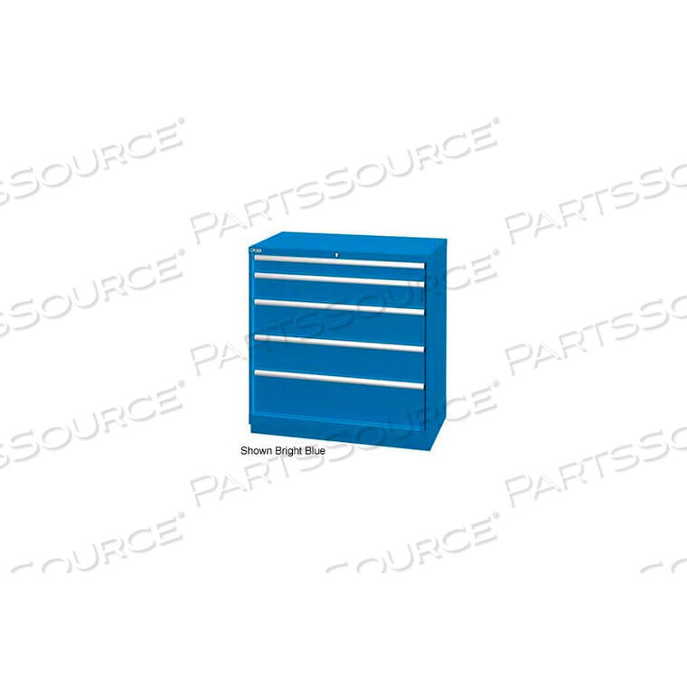 OEM#: XSHS0900-0503CBNL40-1/4W ШКАФ С ЯЩИКАМИ, 5 ЯЩИКОВ, 51 ОТДЕЛЕНИЕ - КЛАССИЧЕСКИЙ СИНИЙ, БЕЗ ЗАМКА от Lista International Corporation (Северная Америка)