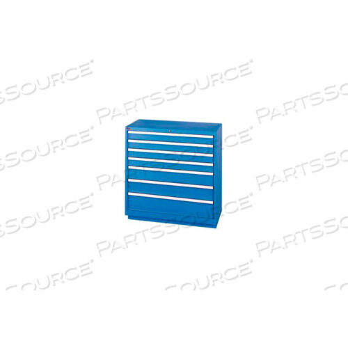OEM#: XSHS0900-0702BBNL7 ШКАФ С ЯЩИКАМИ МАЛОЙ ГЛУБИНЫ - ЯРКО-СИНИЙ, БЕЗ ЗАМКА от Lista International Corporation (Северная Америка)