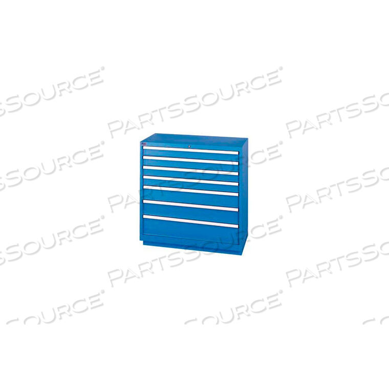 OEM#: XSHS0900-0702BBNL7 ШКАФ С ЯЩИКАМИ МАЛОЙ ГЛУБИНЫ - ЯРКО-СИНИЙ, БЕЗ ЗАМКА от Lista International Corporation (Северная Америка)