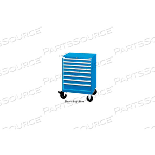 OEM#: XSST0750-0801MLGNL28-1/4W МОБИЛЬНЫЙ ШКАФ, 8 ЯЩИКОВ, 90 ОТДЕЛЕНИЙ - СВЕТЛО-СЕРЫЙ, БЕЗ ЗАМКА от Lista International Corporation (Северная Америка)
