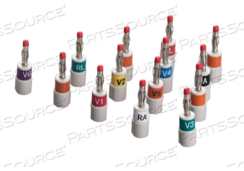 Заменяет Vyaire Medical Inc. 900178-201 НАБОР АДАПТЕРОВ ИЗ 14 ШТЕКЕРОВ-БАНАНОВ