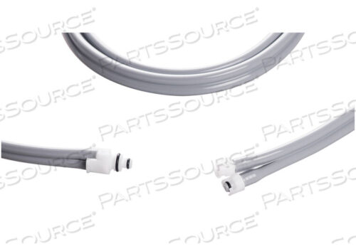 Replaces GE Medical Systems Information Technology (GEMSIT) 9461-203ADULT BLOOD PRESSURE TUBING DUAL TUBE 3.6M ROUND CONNECTOR